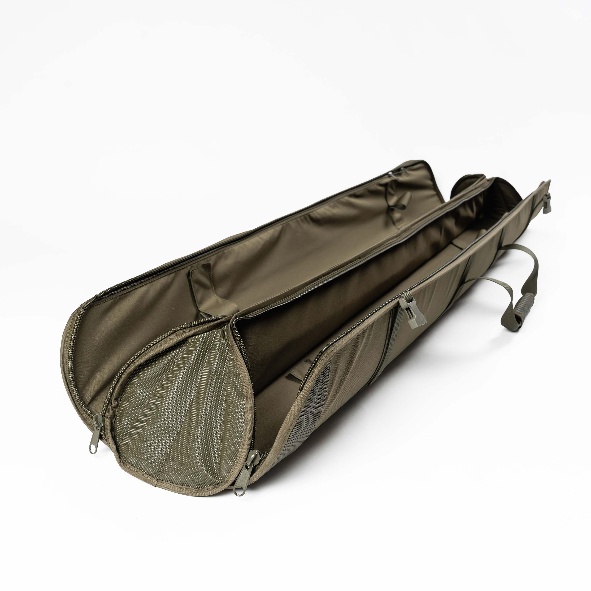 KV-12v Hard Two-Section Case, Coffer-Tube for 8 Spinning Rods 210cm