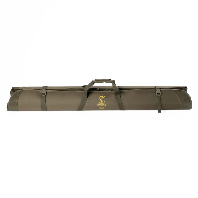 KV-12v Hard Two-Section Case, Coffer-Tube for 8 Spinning Rods 210cm