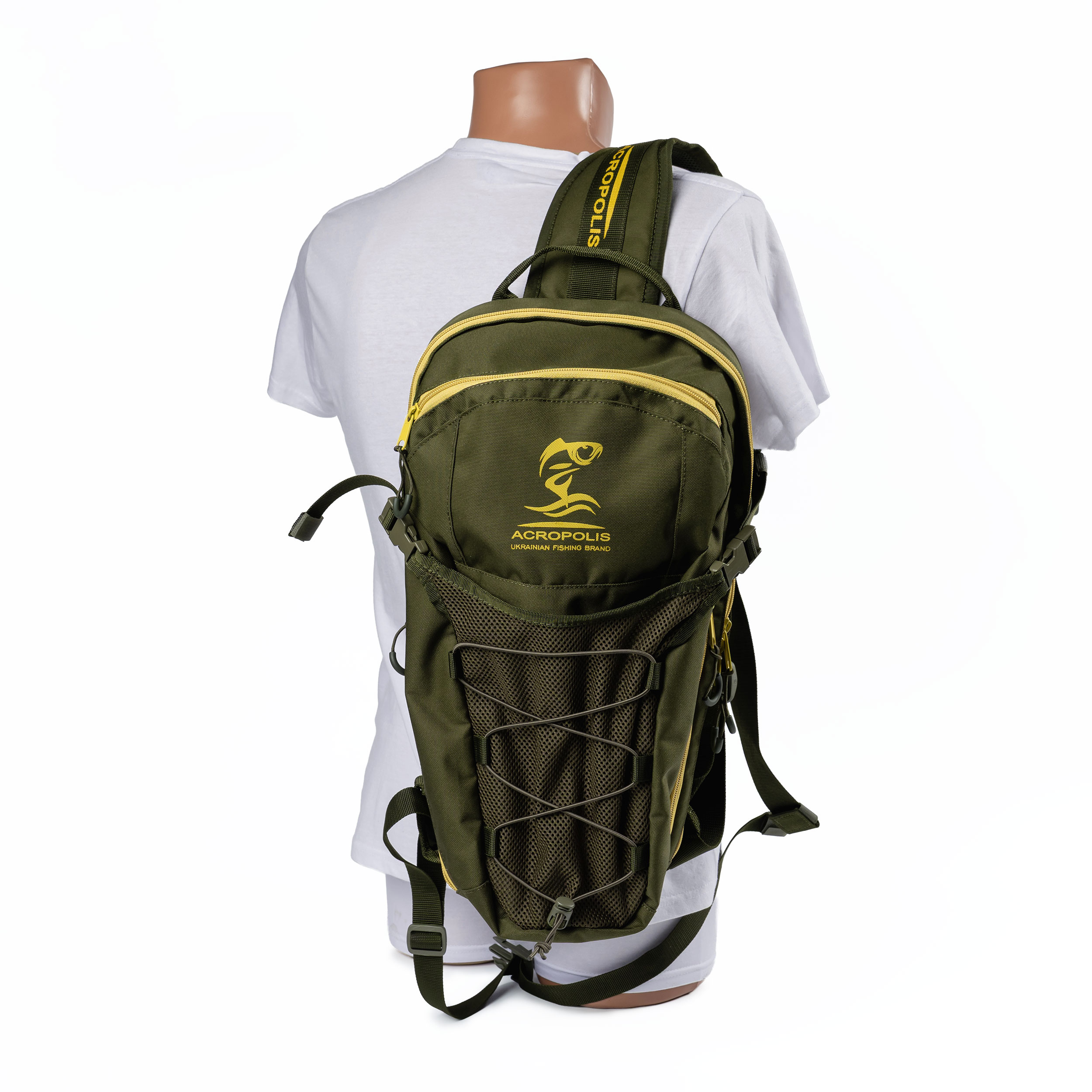 RDS-1 Backpack-Sling on One Shoulder for Spinning Fishing (for right-handed and left-handed)