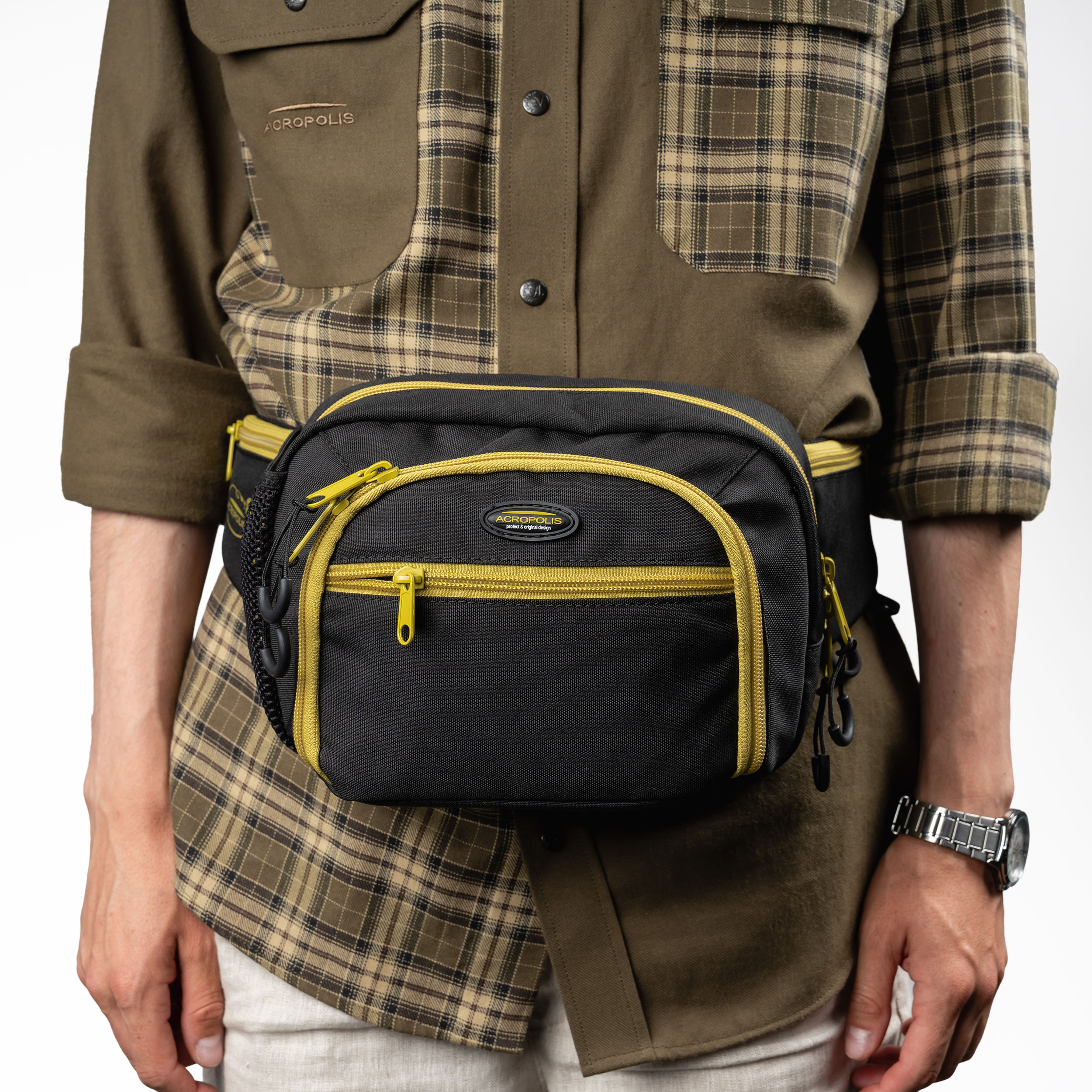 SDS-4 Black Fishing Tackle Bag for Spinningist