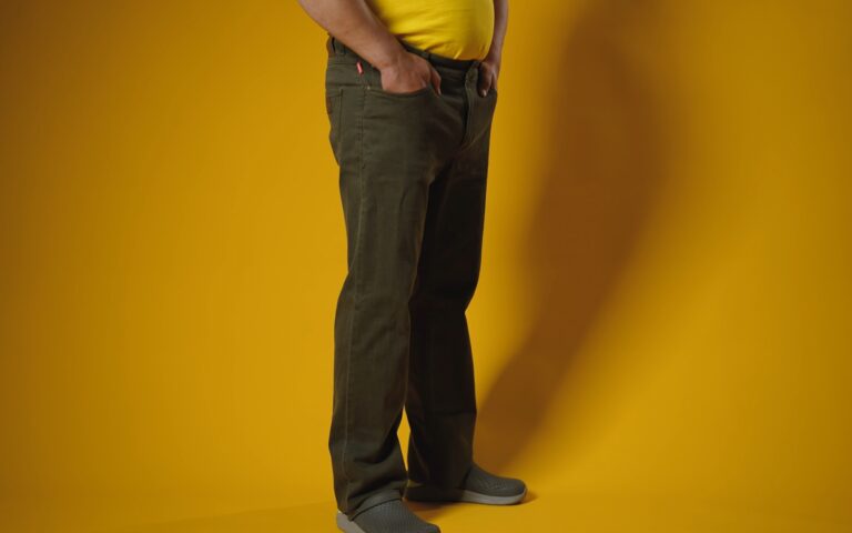Acropolis Jeans for hunters and fishermen. Men’s denim pants for hunting, fishing