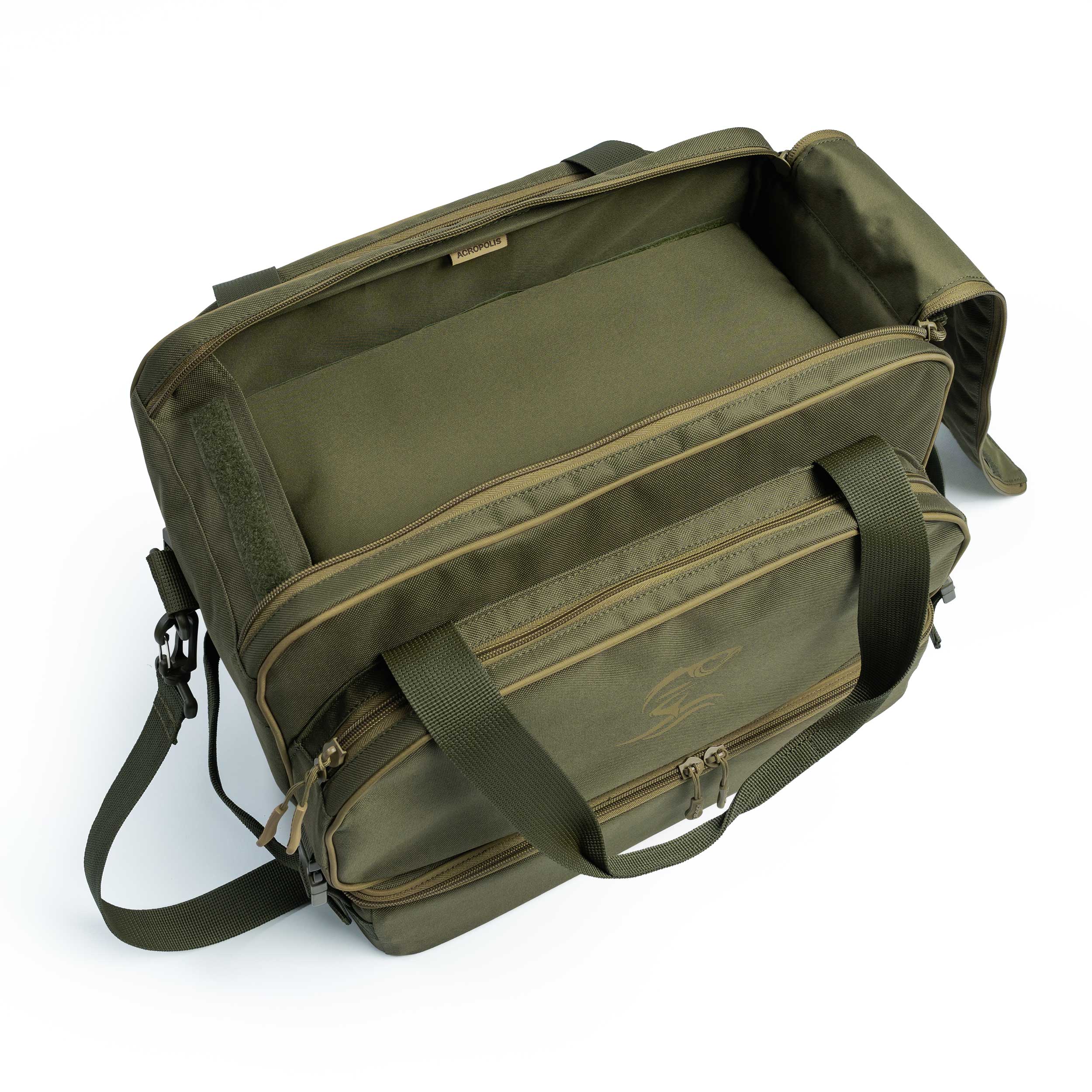 RSF-3 Feeder, Flat Feeder, Carp Fishing Bag. Includes Organizer, PV Leader, Case-Tube with Spools