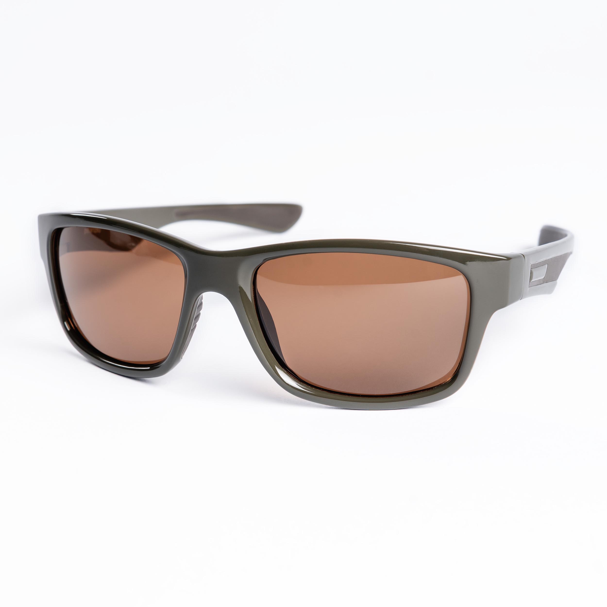 OFA-6 Casual Polarized sunglasses for outdoor activities (brown lens / olive frame)