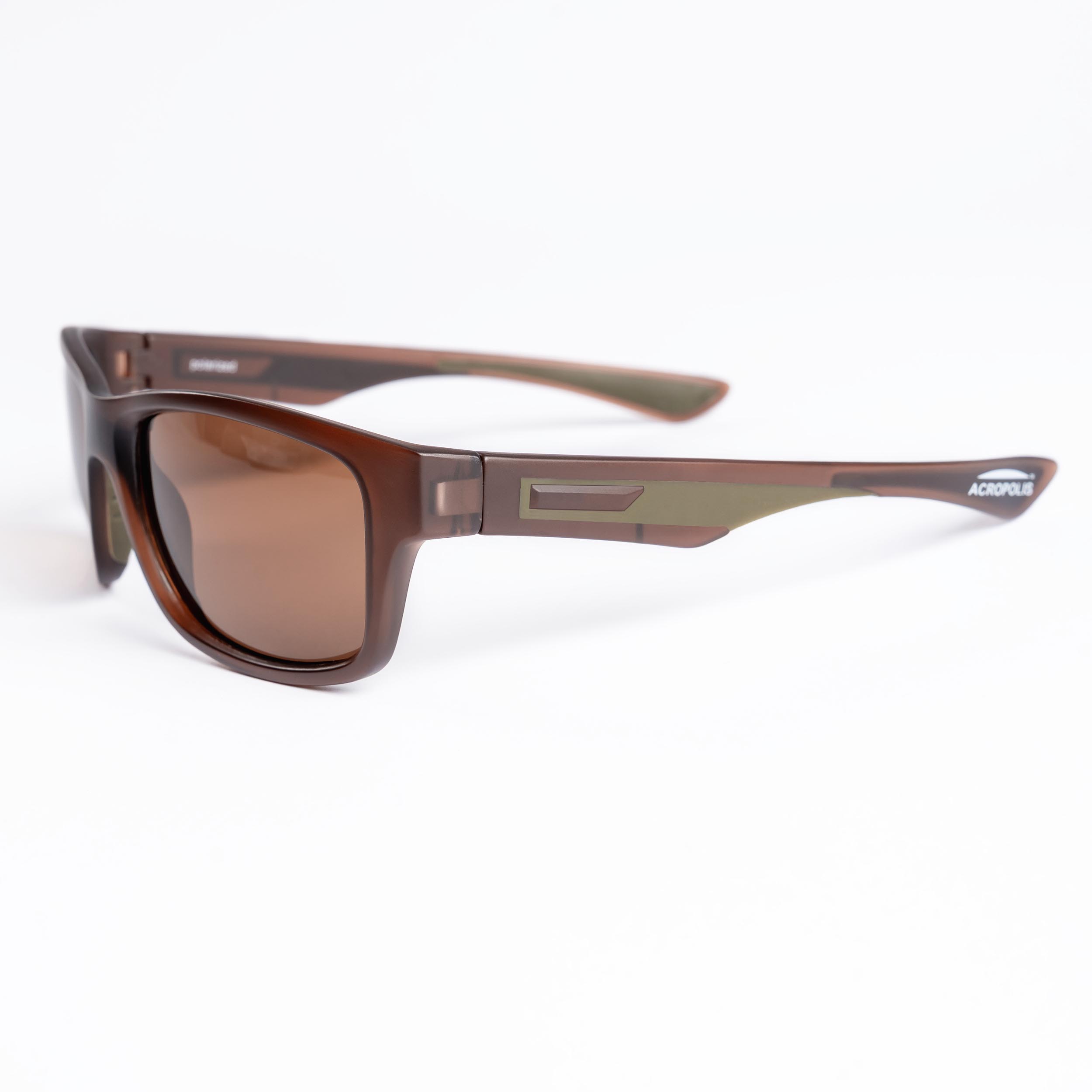 OFA-6 Casual Polarized sunglasses for outdoor activities (brown lens / frame)