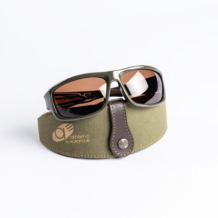 OFA-5 Sport Polarized sunglasses for outdoor activities (brown lens / olive frame)