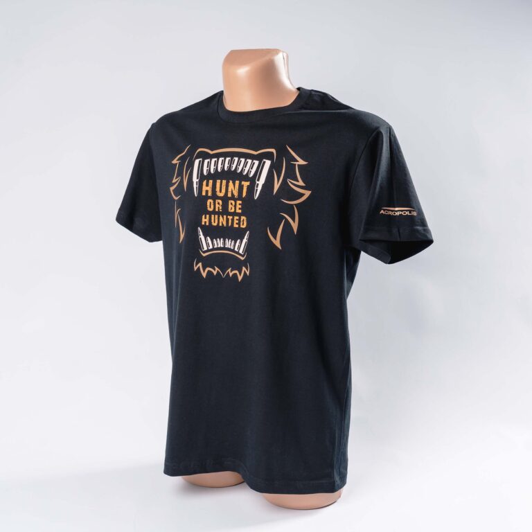 OFM-3 Hunter’s T-shirt HUNT OR BE HUNTED, black