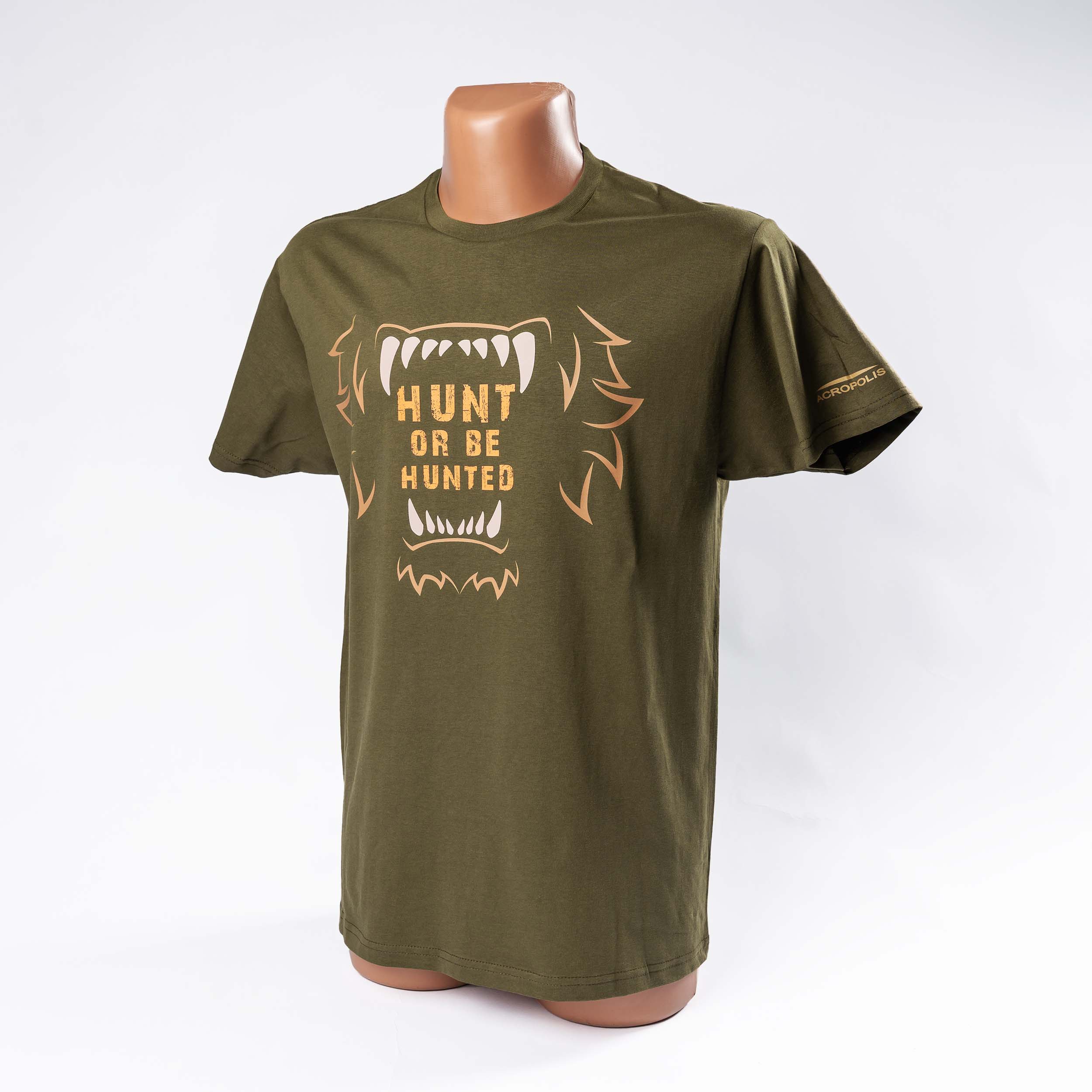 OFM-3 Hunter’s T-shirt HUNT OR BE HUNTED, khaki