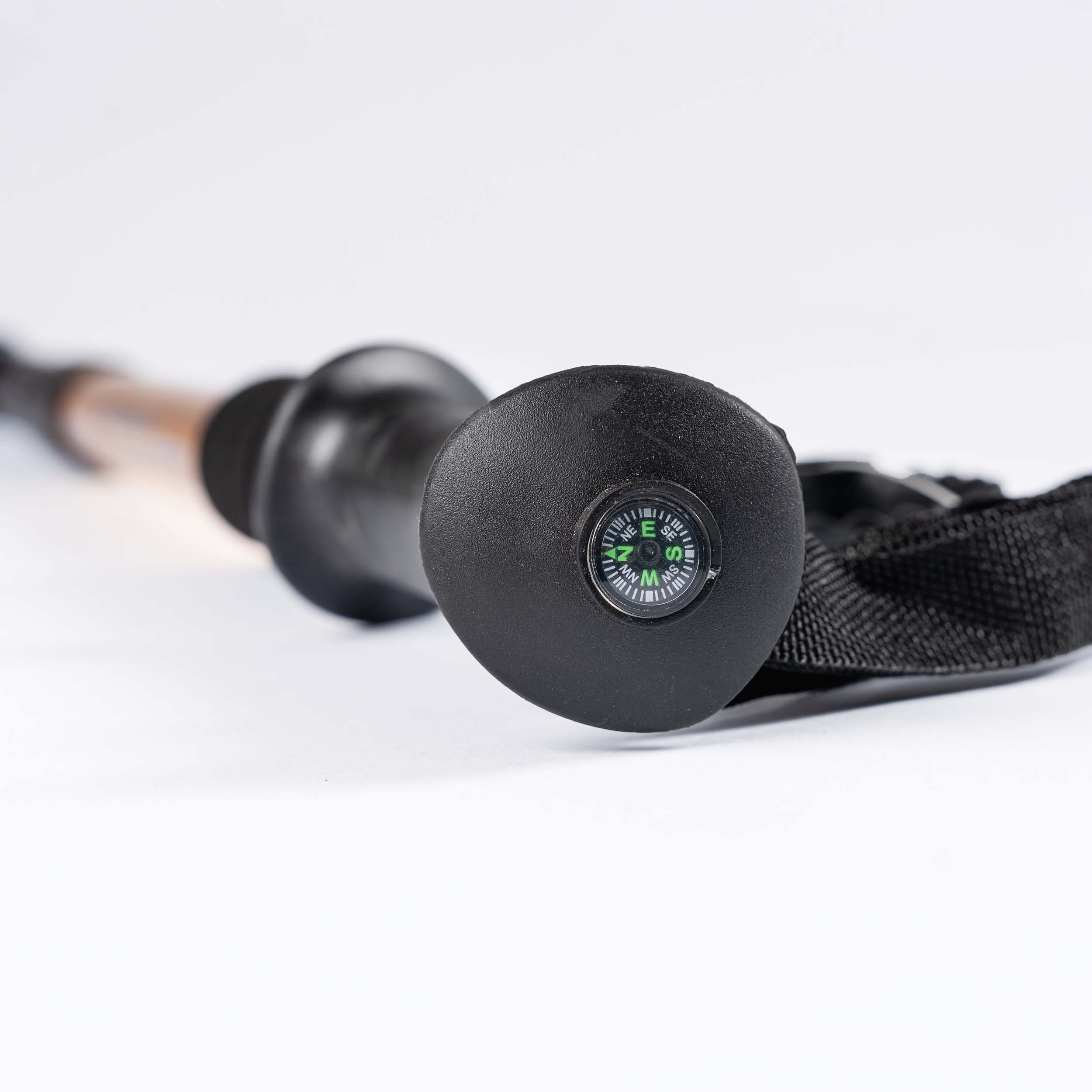 PMG-1 Mushroom Picker Walking Stick with Compass, Gold