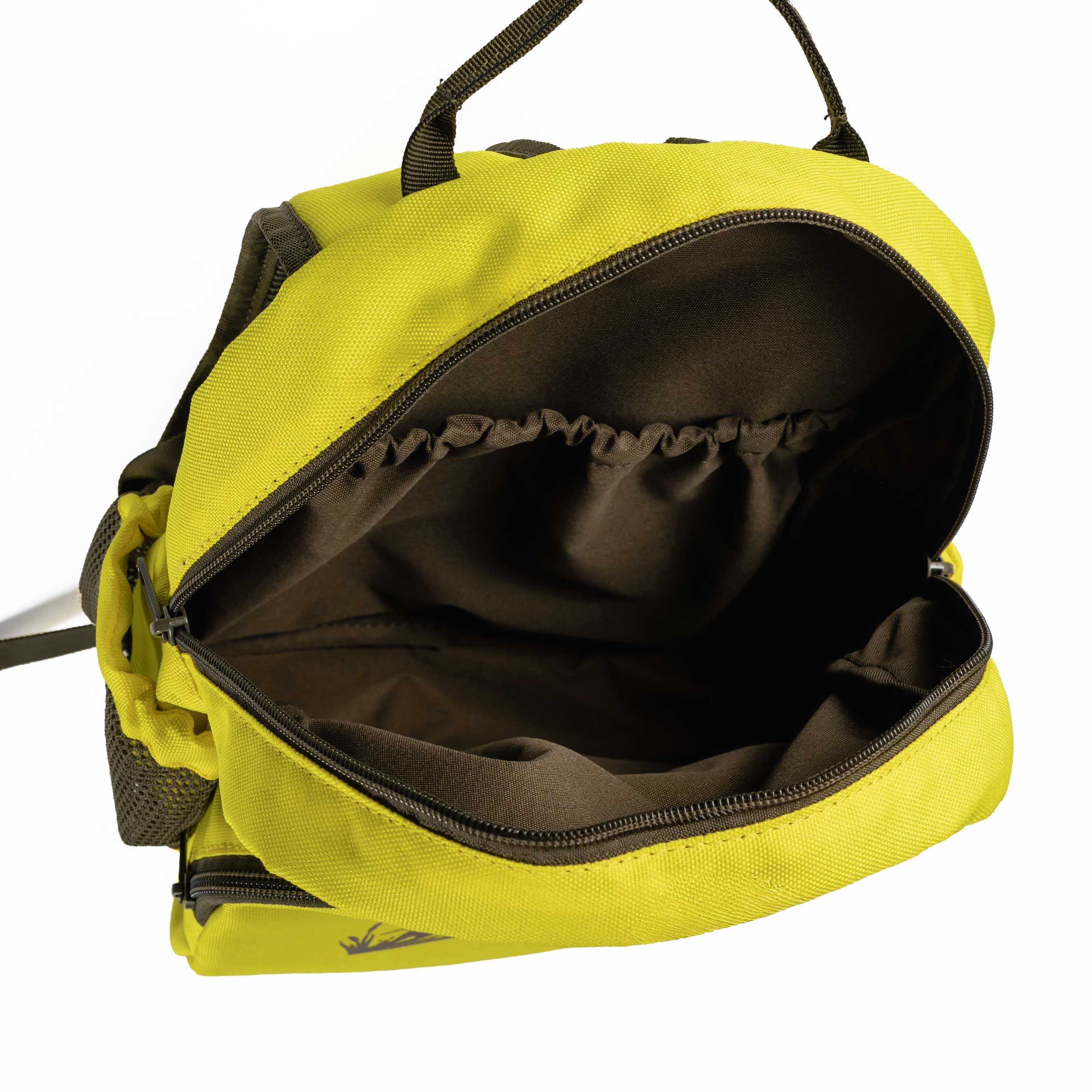 RMD-1zh Mushrooms Kids Hiking & Walking Backpack, yellow