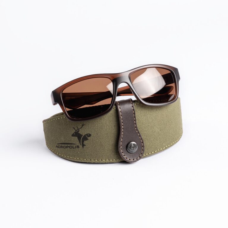 OFA-6 Casual Polarized sunglasses for outdoor activities (brown lens / frame)