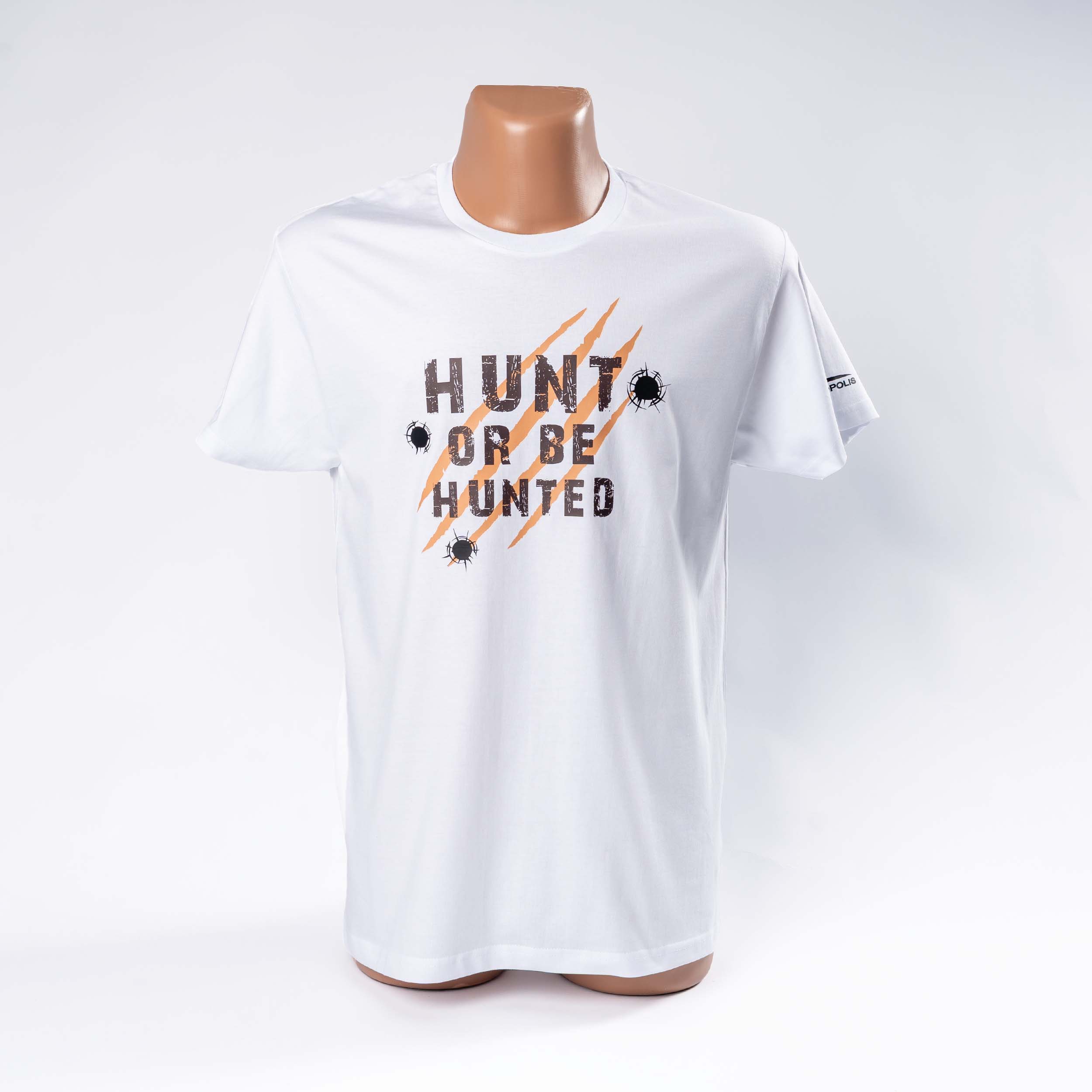 ОФМ-3 Футболка для мисливця HUNT OR BE HUNTED біла