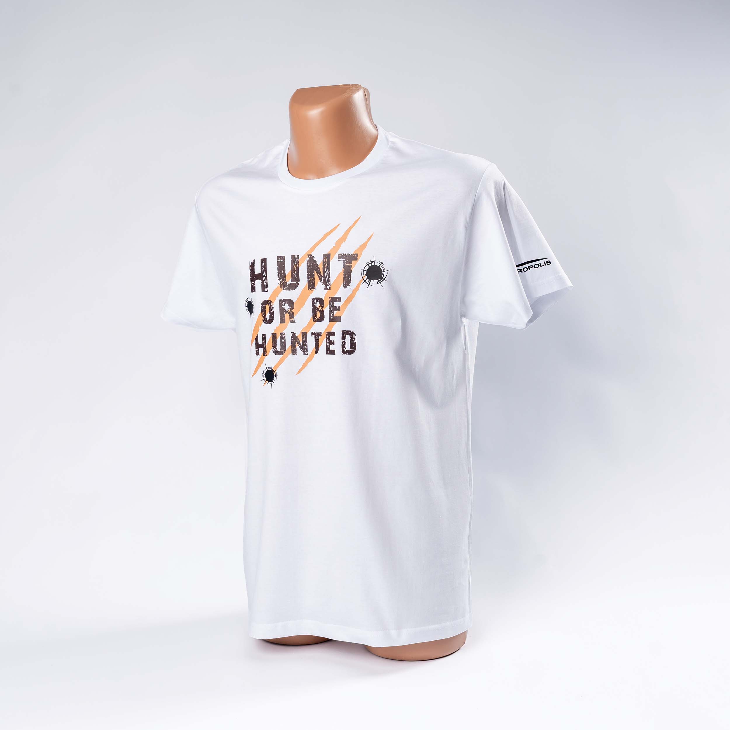ОФМ-3 Футболка для мисливця HUNT OR BE HUNTED біла