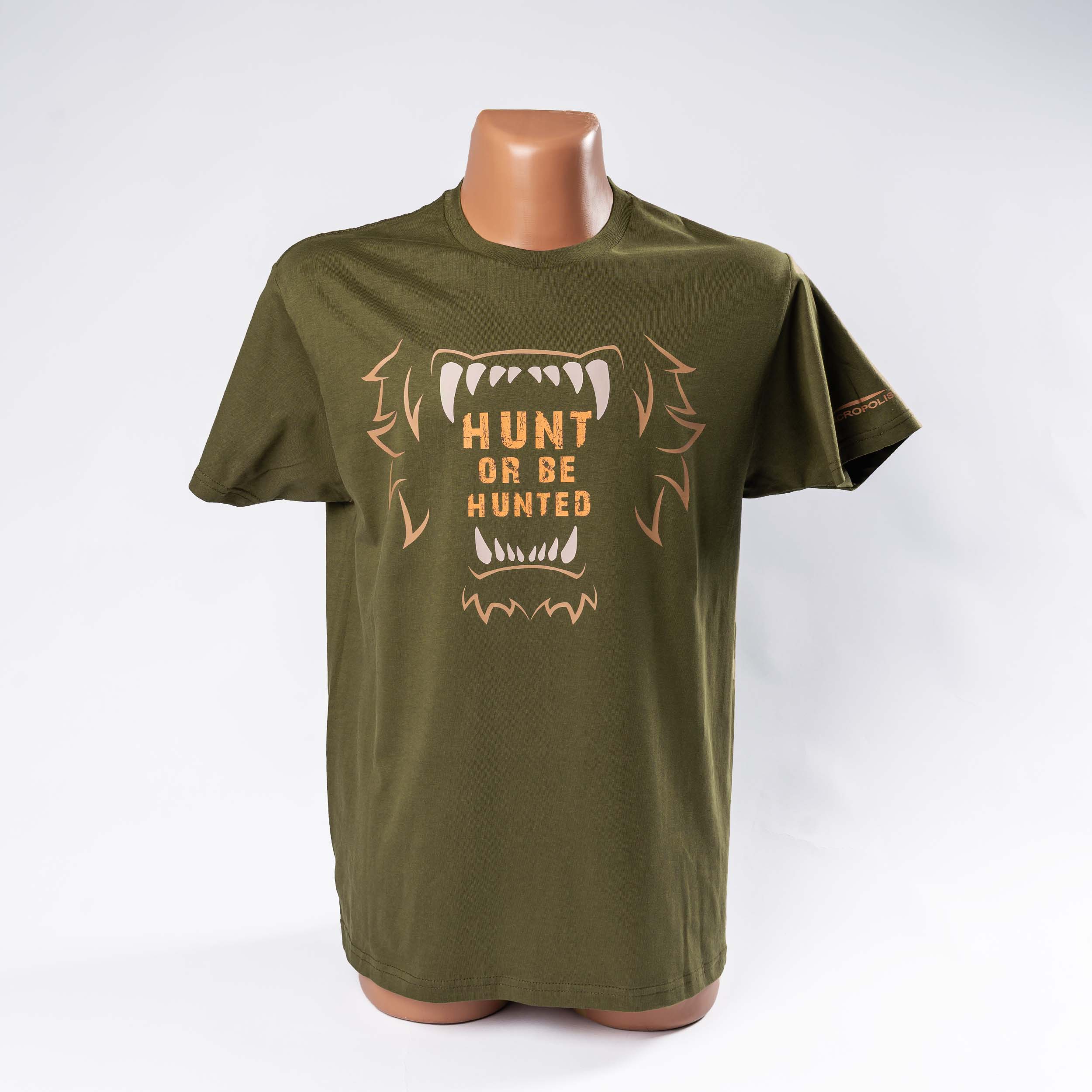 OFM-3 Hunter’s T-shirt HUNT OR BE HUNTED, khaki