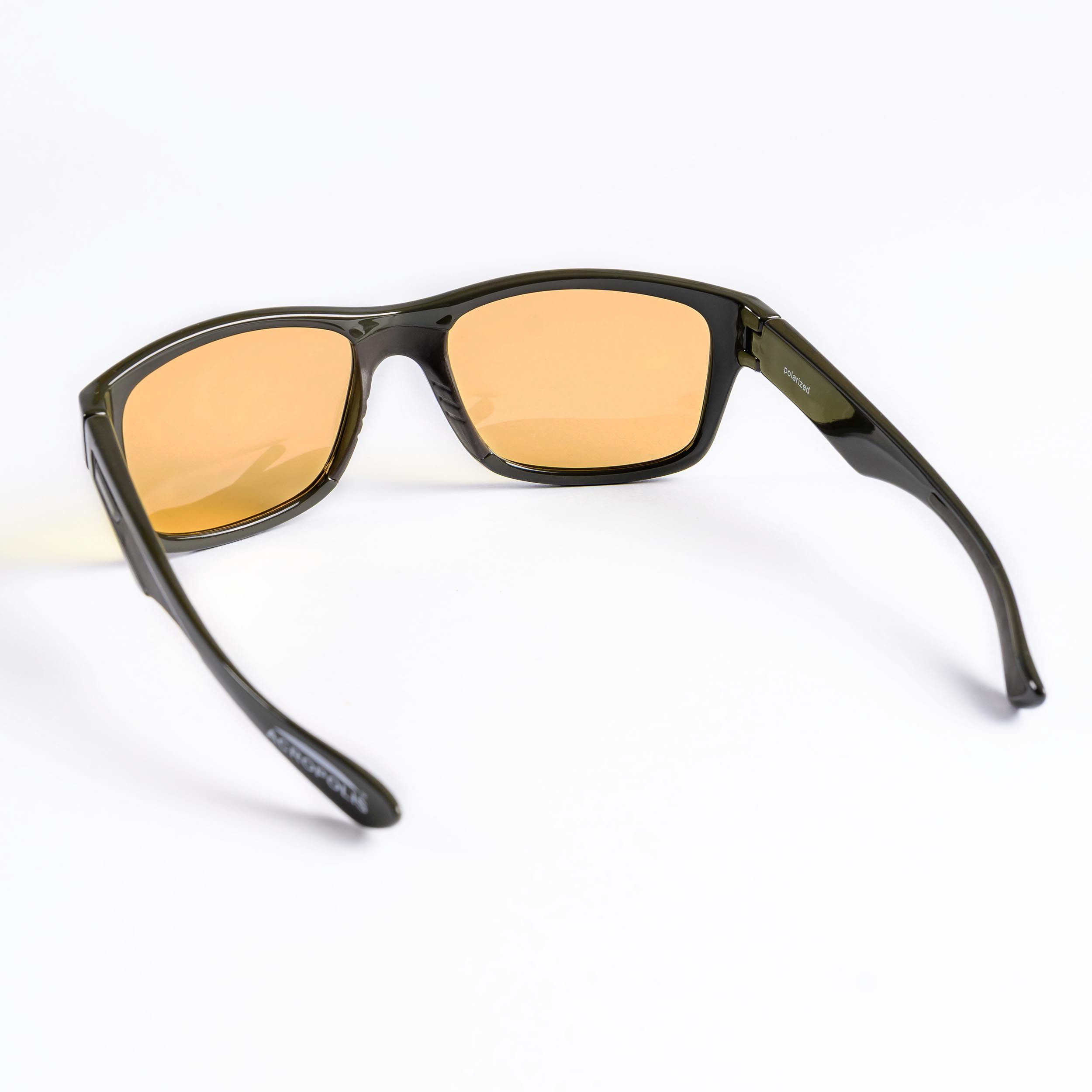 OFA-6 Casual Polarized sunglasses for outdoor activities (yellow lens / olive frame)