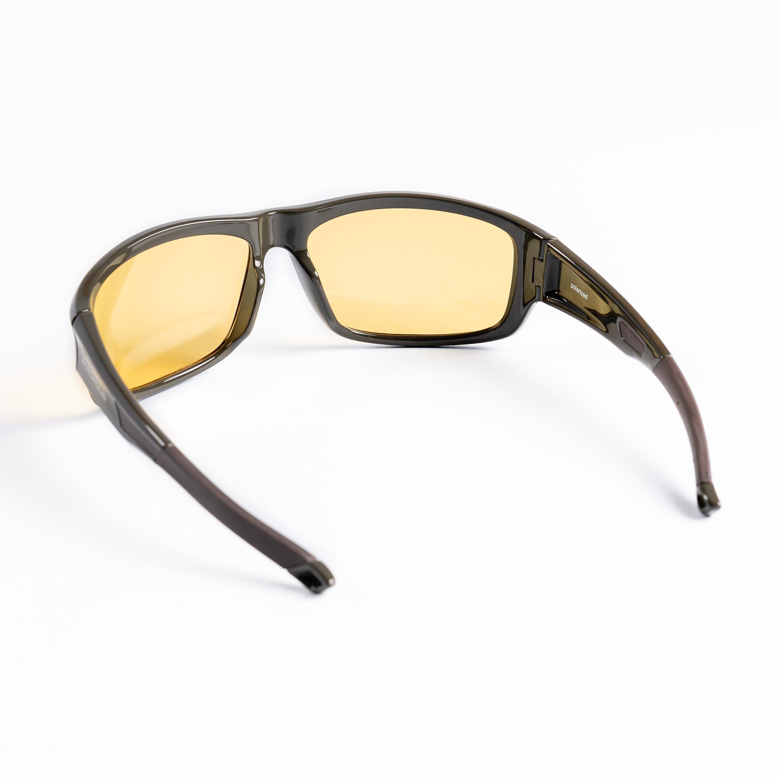 OFA-5 Sport Polarized sunglasses for outdoor activities (yellow lens / olive frame)