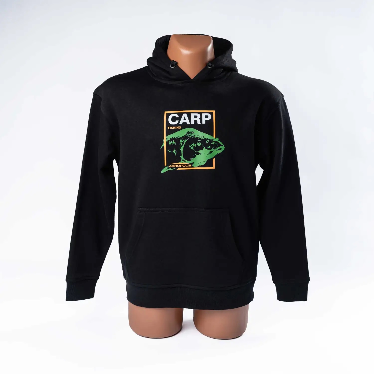 ОХР-4 Худі для рибалок Carp – Carp Fishing чорний – S, M, L, XL