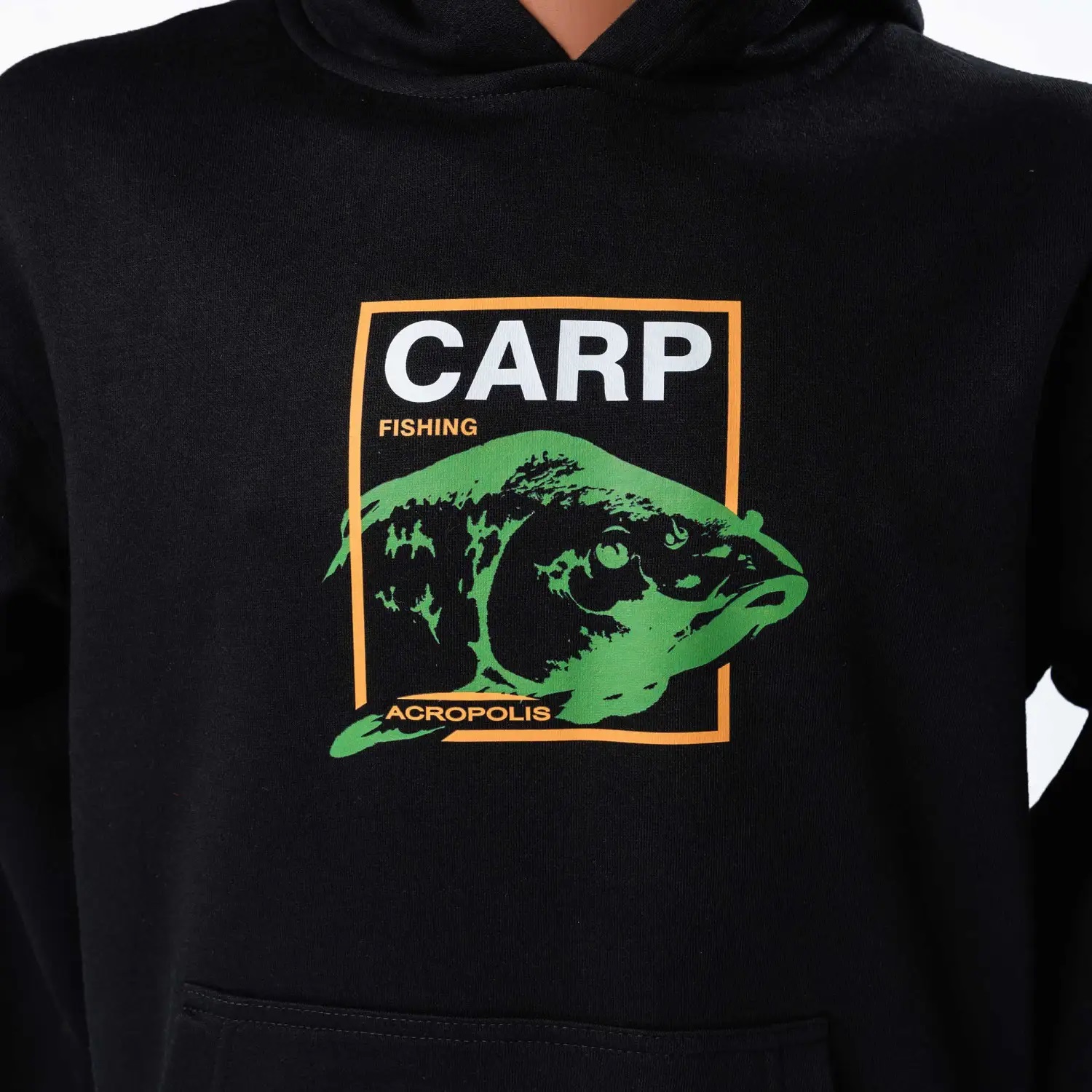 ОХР-4 Худі для рибалок Carp – Carp Fishing чорний – S, M, L, XL