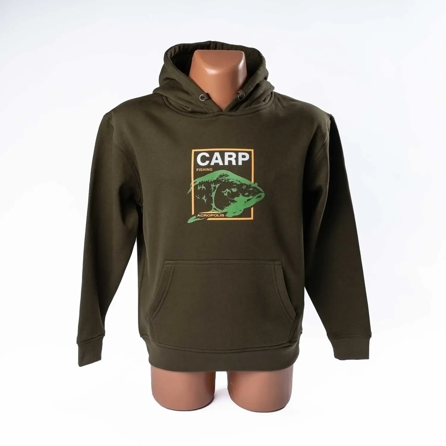 ОХР-4 Худі для рибалок Carp – Carp Fishing хакі – S, M, L, XL