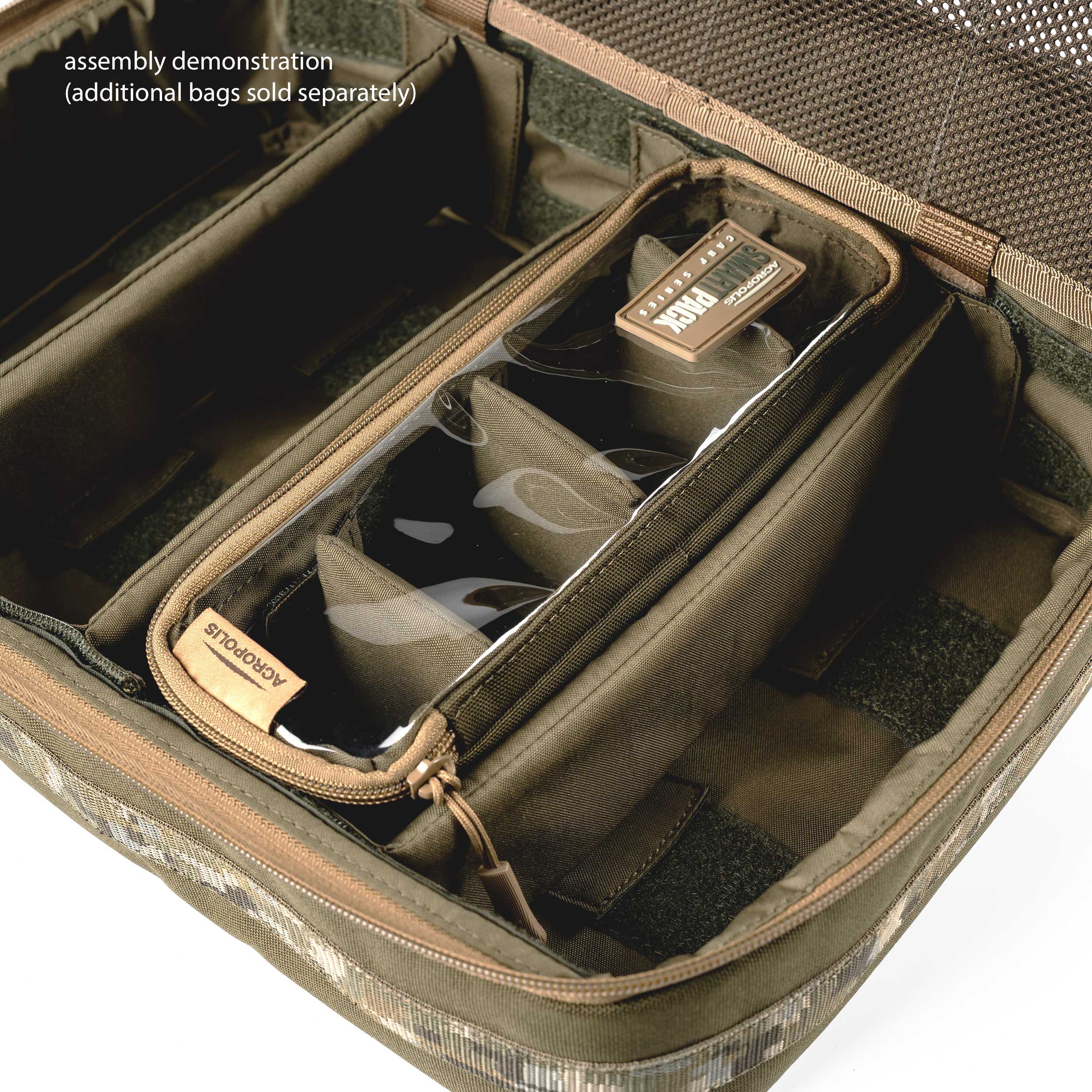 OR-5p SmartPack Medium Clear Accessories Bag