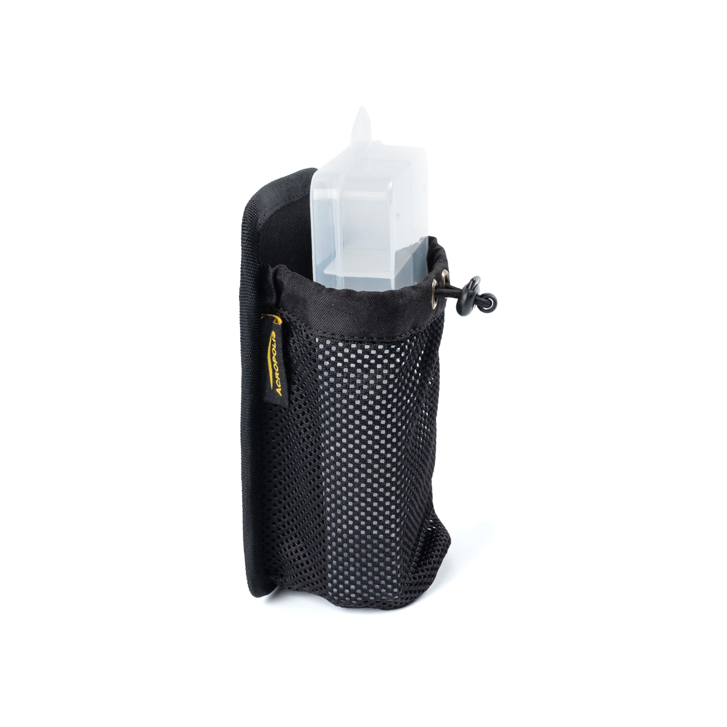 PS-1zch Black Mesh Pouch with MOLLE Attachments