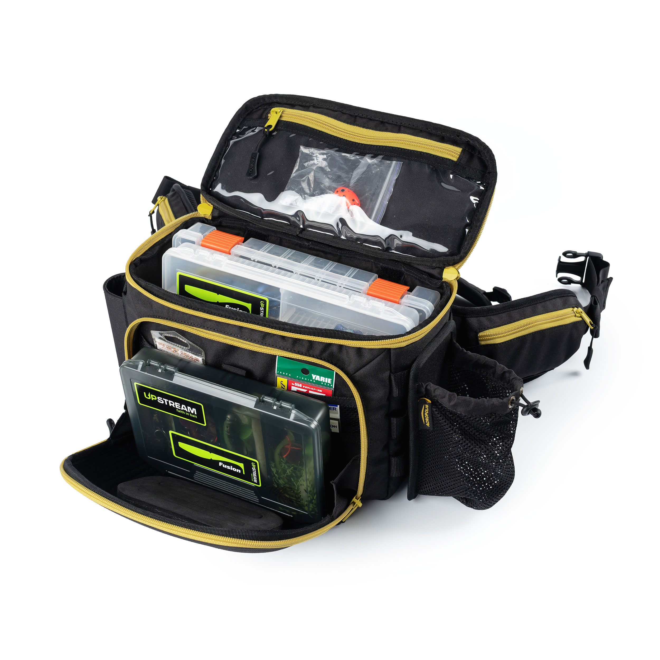 SDS-7chu Black Modular Waist Fishing System for Shore Spinning