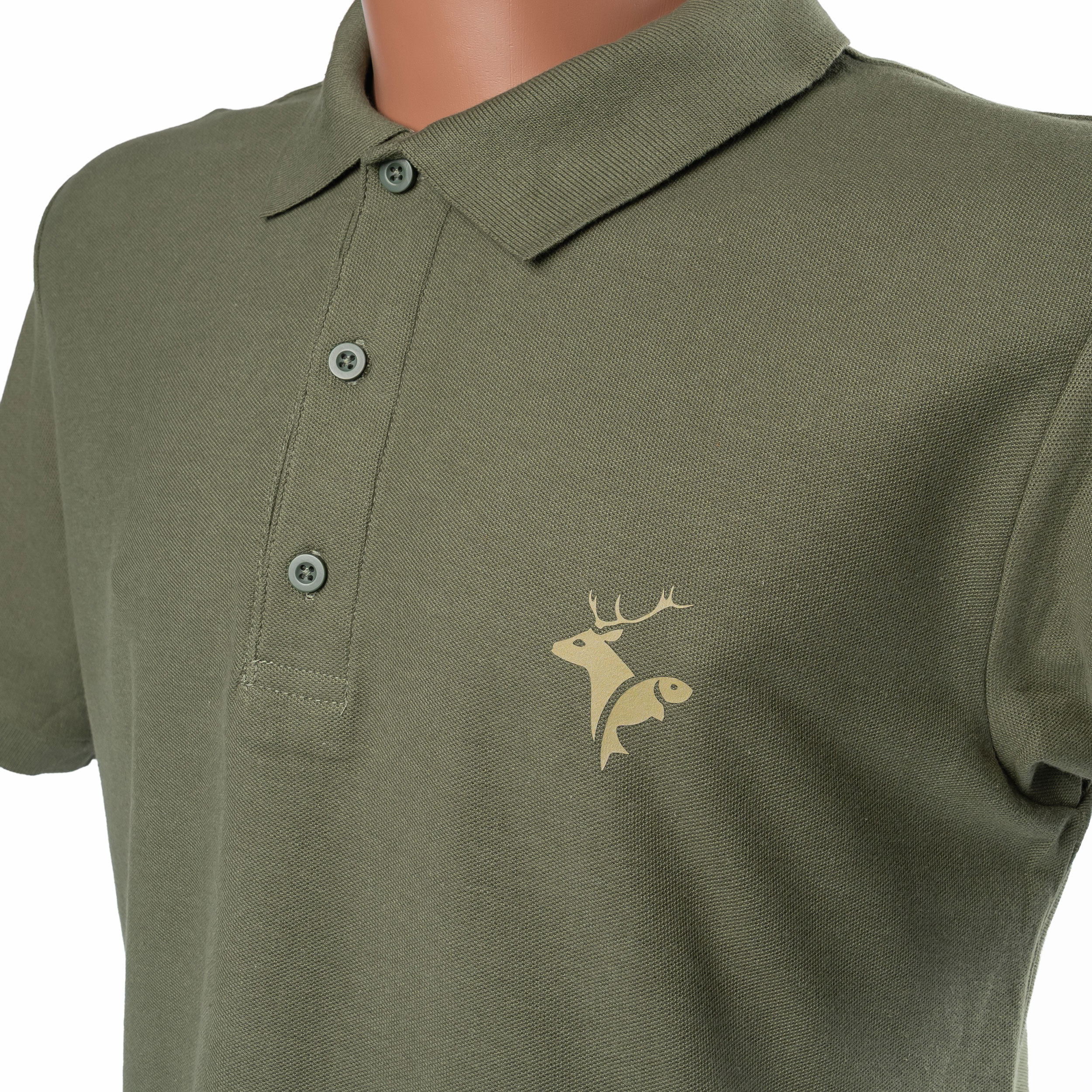 OFRM-7 Olive Polo for Hunters and Fishermen