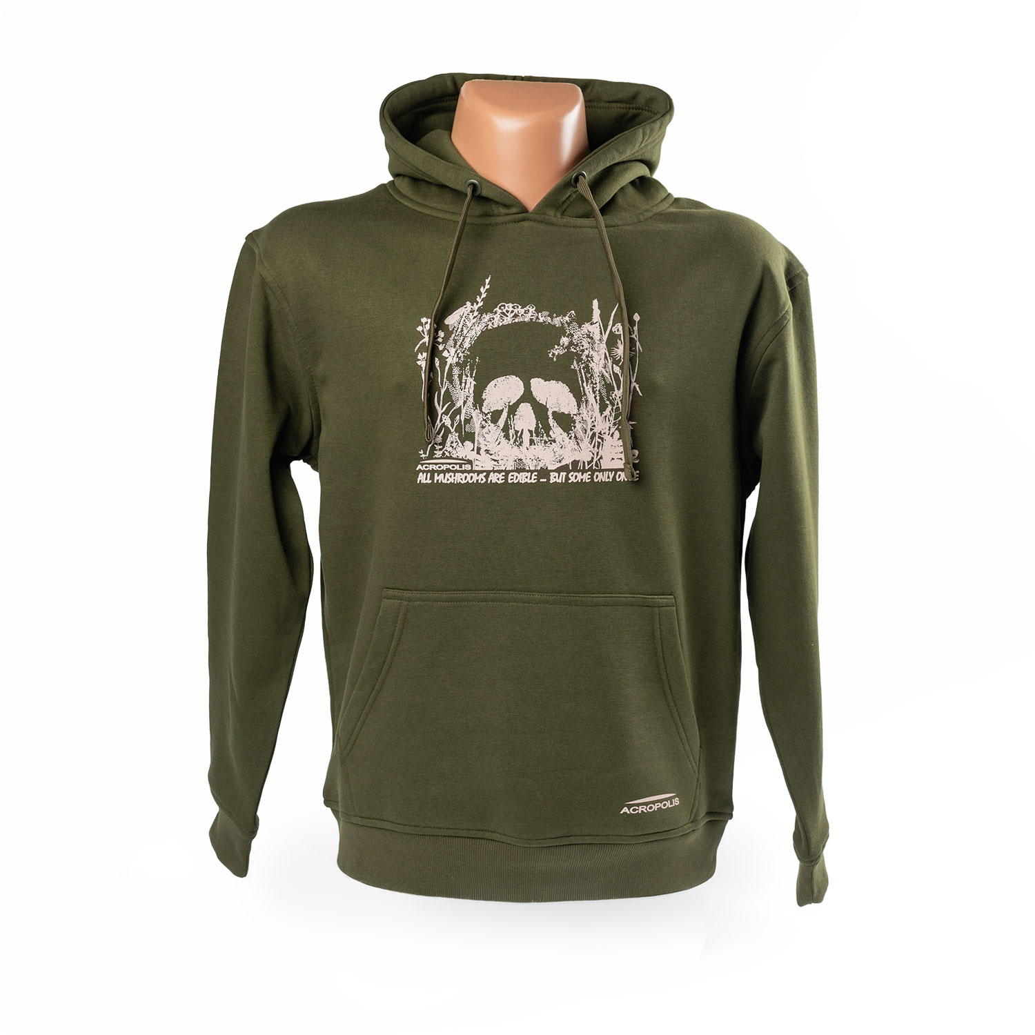 OHR-5kh Mushroom Picking Hoodie, Khaki
